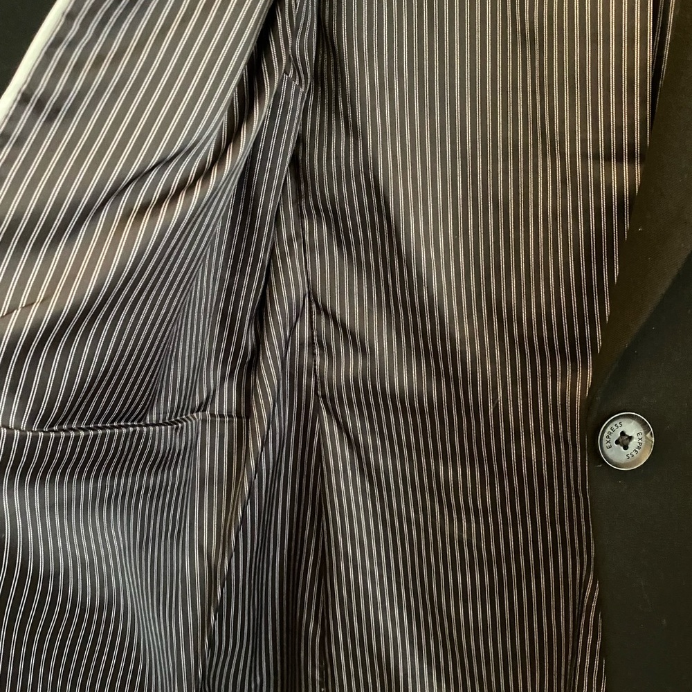 Express, 10, Fitted One Button Lined Formal Blaze… - image 4